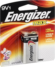 Energizer Alkaline Batteries 9 V Blister Pack 1