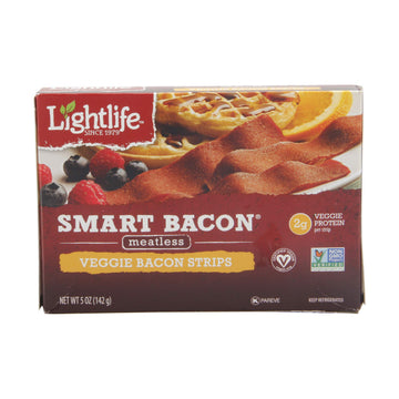 Smart Bacon Meatless Veggie Strips by Lightlife – 5 Ounce