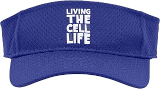 Living the Cell Life - Guard Humor Sport Sun Visor