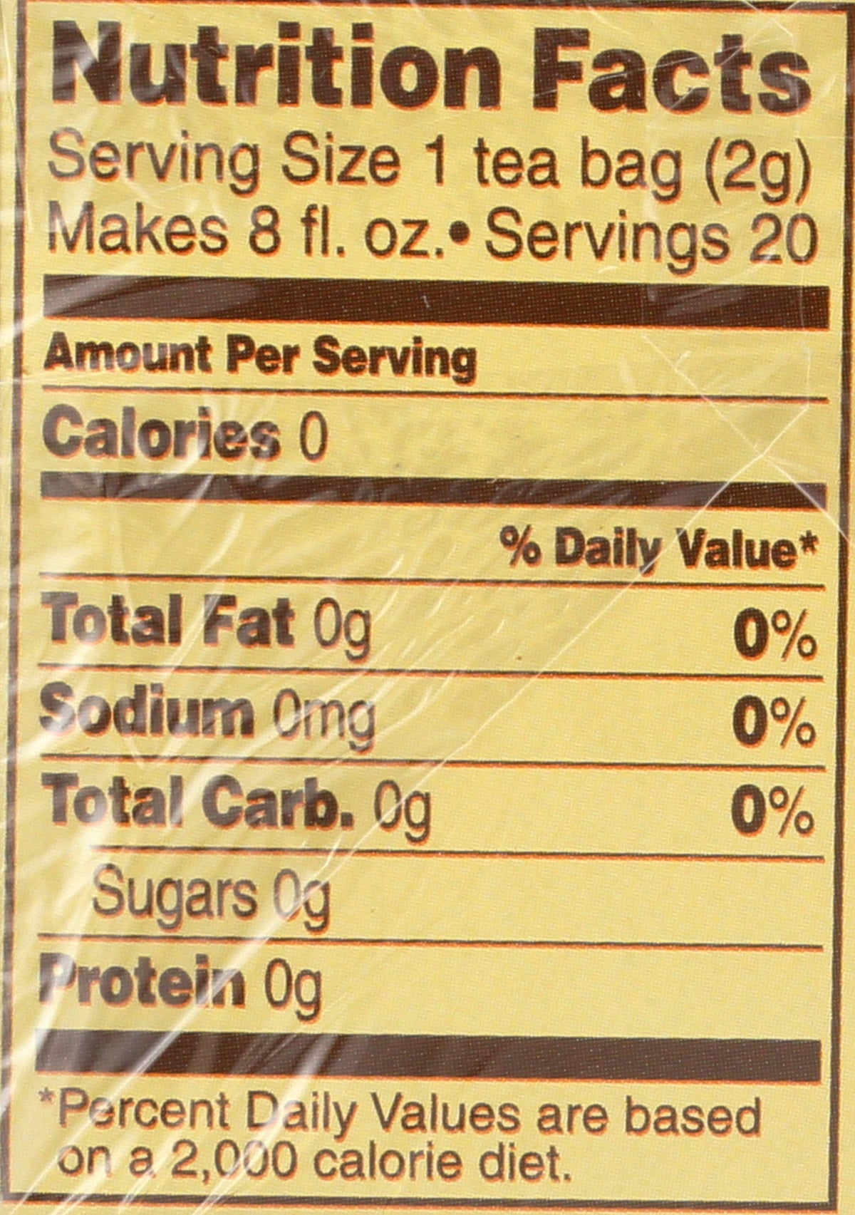 Herbal Tea by Celestial Seasonings – 20 Count (Pack of 1), Model BHC-006