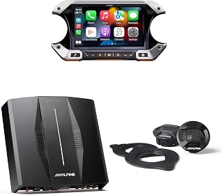 Alpine i509-WRA-JL SPV-10TW-WRA OPTIM8 Bundle | Bundle includes i509-WRA-JL, SPV-10TW-WRA and OPTIM8 8-channel hi-res DSP amplifier.