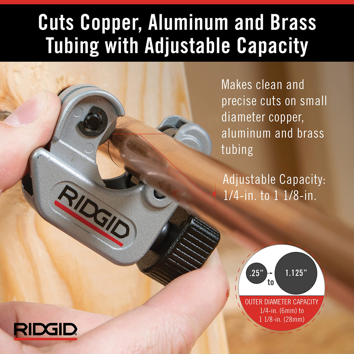 RIDGID Silver / Small (Pack of 6) / Cutter Tube Cutters