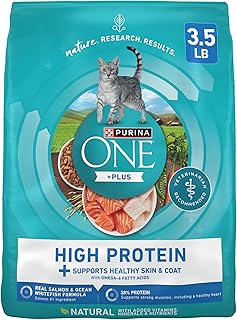 Purina ONE Plus High Protein Dry Cat Food, 3.5 lb Bag