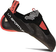La Sportiva Womens Theory Rock Climbing Shoe | Performance Climber, Super Soft Slipper, Competition Climbing, Dynamic Moves, 1 Strap Hook & Loop