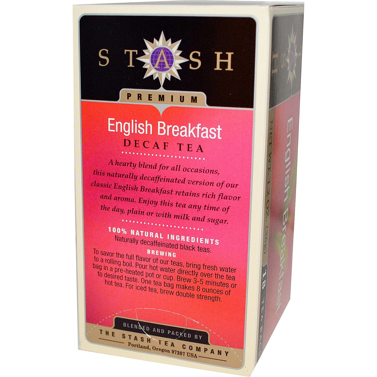 Tea Decaf English Breakfast Tea - 18 ct by Stash – 18 Count (Pack of 1), No Color, Model 8278