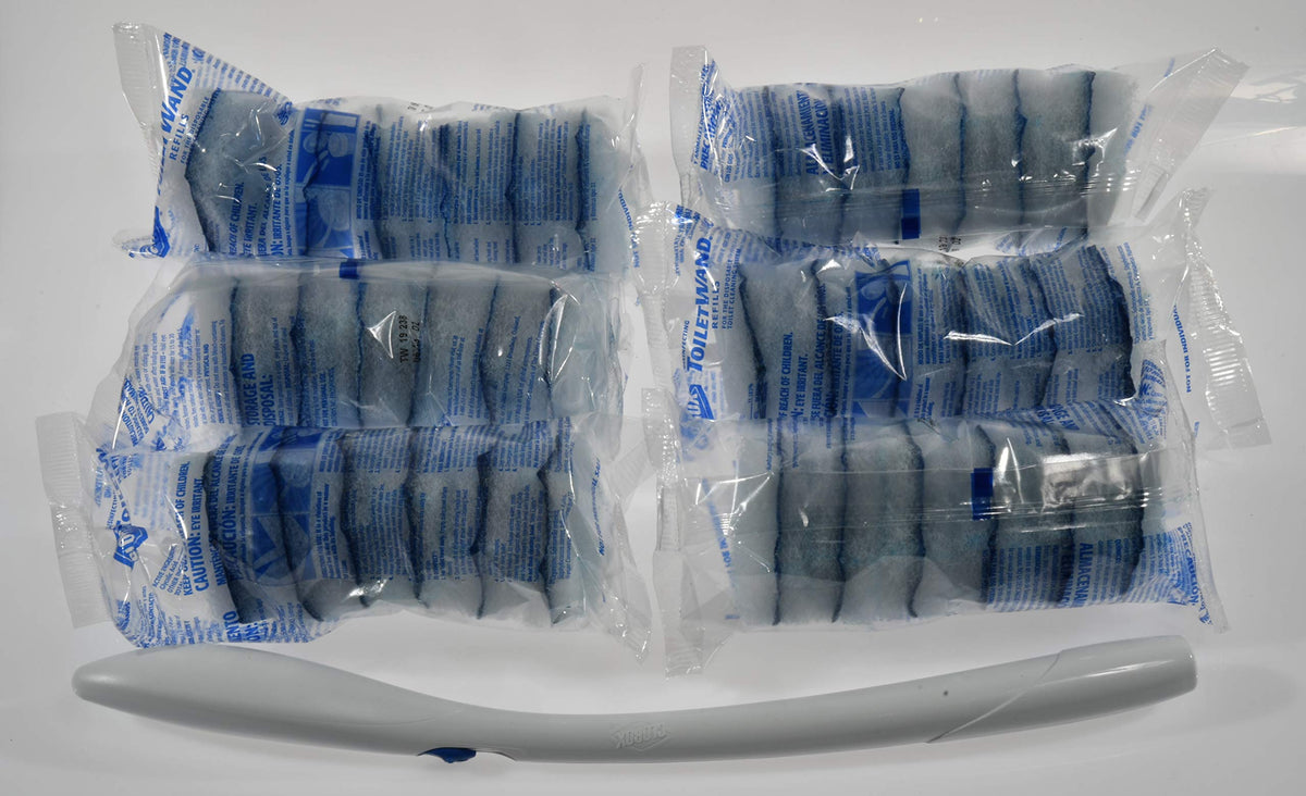 ToiletWand Refills + Wand - 36 Count by Clorox – 36 Piece Set, Blue, Pack of 36, Model 693282