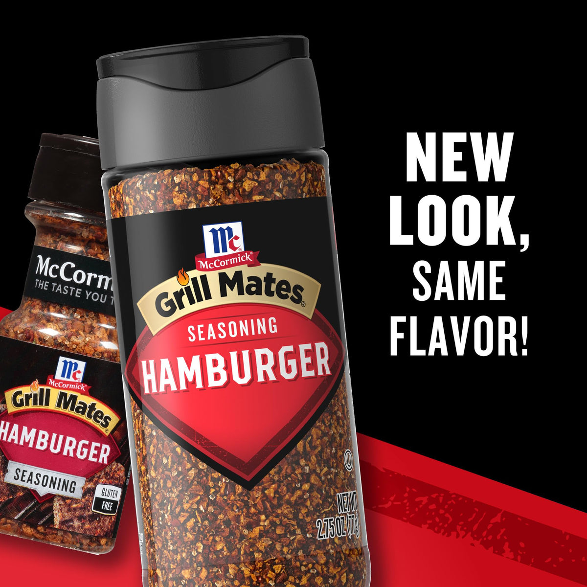 McCormick Hamburger Seasoning by Grill Mates – 2.75 Ounce (Pack of 1), Model 052100142593