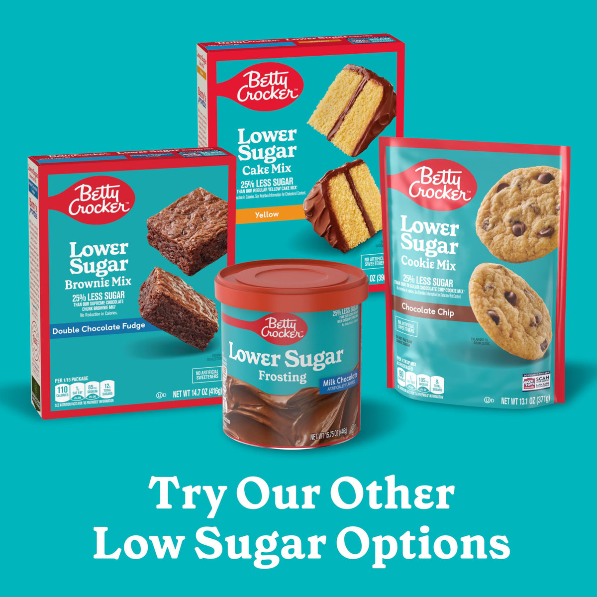Lower Sugar Cookie Mix by Betty Crocker – 13.1 Ounce (Pack of 1)