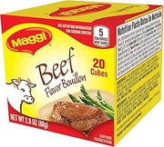 Maggi Beef Flavor Bouillon Cubes 2.8 oz. Box