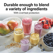 Hamilton Beach Blue / 14 oz. / 1 Jar Personal Size Blenders