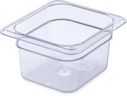 Carlisle FoodService Products Clear / 4 Inches / Modern Storage & Transport