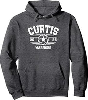 Curtis Warriors Soccer Ball 2025 Pullover Hoodie