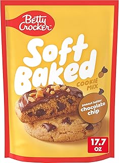 Betty Crocker Peanut Butter Chocolate Chip, Cookie Mix, Soft Baked, 17.7 oz