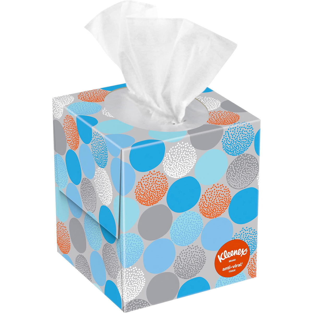 Anti-viral Facial Tissue by Kleenex – 1 Count (Pack of 27), Paper, Blue, Pack of 27, Model 54505CT