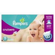 Pampers Size 5 / 132.0 / Purple Baby Diapers