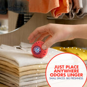 OdorBusterz® Odor Eliminator Balls by ARM & HAMMER – Red, Pack of 3, Model 48307