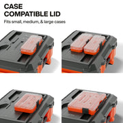 KLEIN TOOLS Medium / Orange / 100.0 pounds Tool Boxes