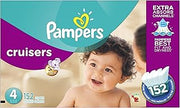 Pampers Cruisers Diapers Size 4 152 Count
