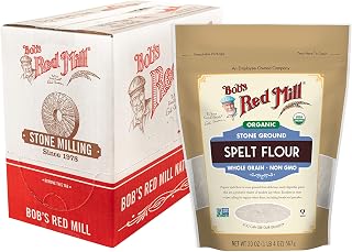 Bob's Red Mill Organic Spelt Flour, 20oz (4 Pack)