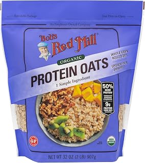 Bob's Red Mill Organic High Protein Oats, 32oz