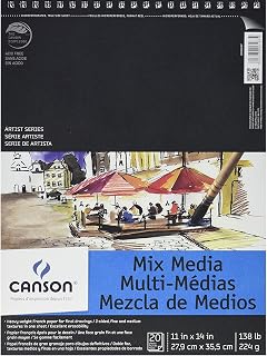 Canson Mixed Media Paper Pad, 9x12 in