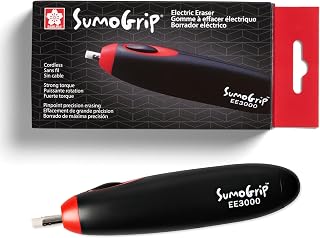 Sakura EE-3000 SumoGrip Electric Eraser, Black