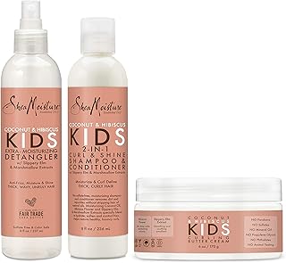 Shea Moisture SheaMoisture Kids Curl Care Collection 3-Piece Set | Complete kids curl care routine to cleanse, detangle, moisturize and define curls.
