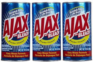 Powder Cleanser with Bleach by Ajax – 14 Ounce (Pack of 3), Pack of 3, Model ACP-149B