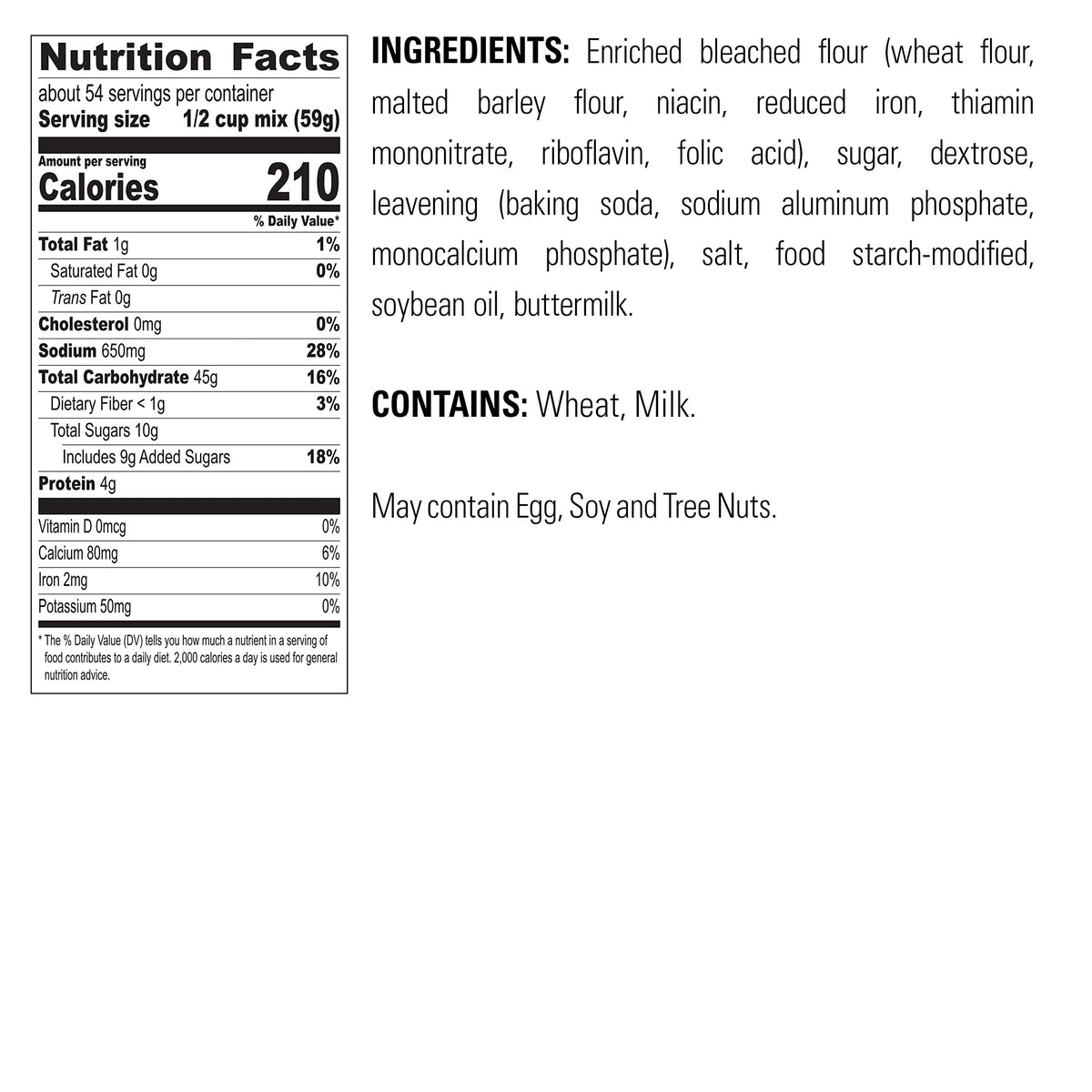 Complete Pancake and Waffle Mix by Krusteaz – 112 Ounce (Pack of 1), Model 721-0300