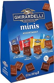 Ghirardelli Assorted Mini Squares Pouch, 12.2 Ounce, X-Large