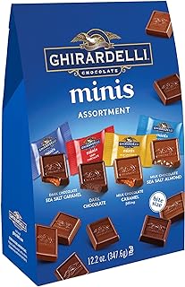 Ghirardelli Assorted Mini Squares Pouch, 12.2 Ounce, X-Large