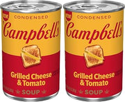 Campbell's Condensed Grilled Cheese & Tomato Soup, 10.75 oz Can (Pack of 2)