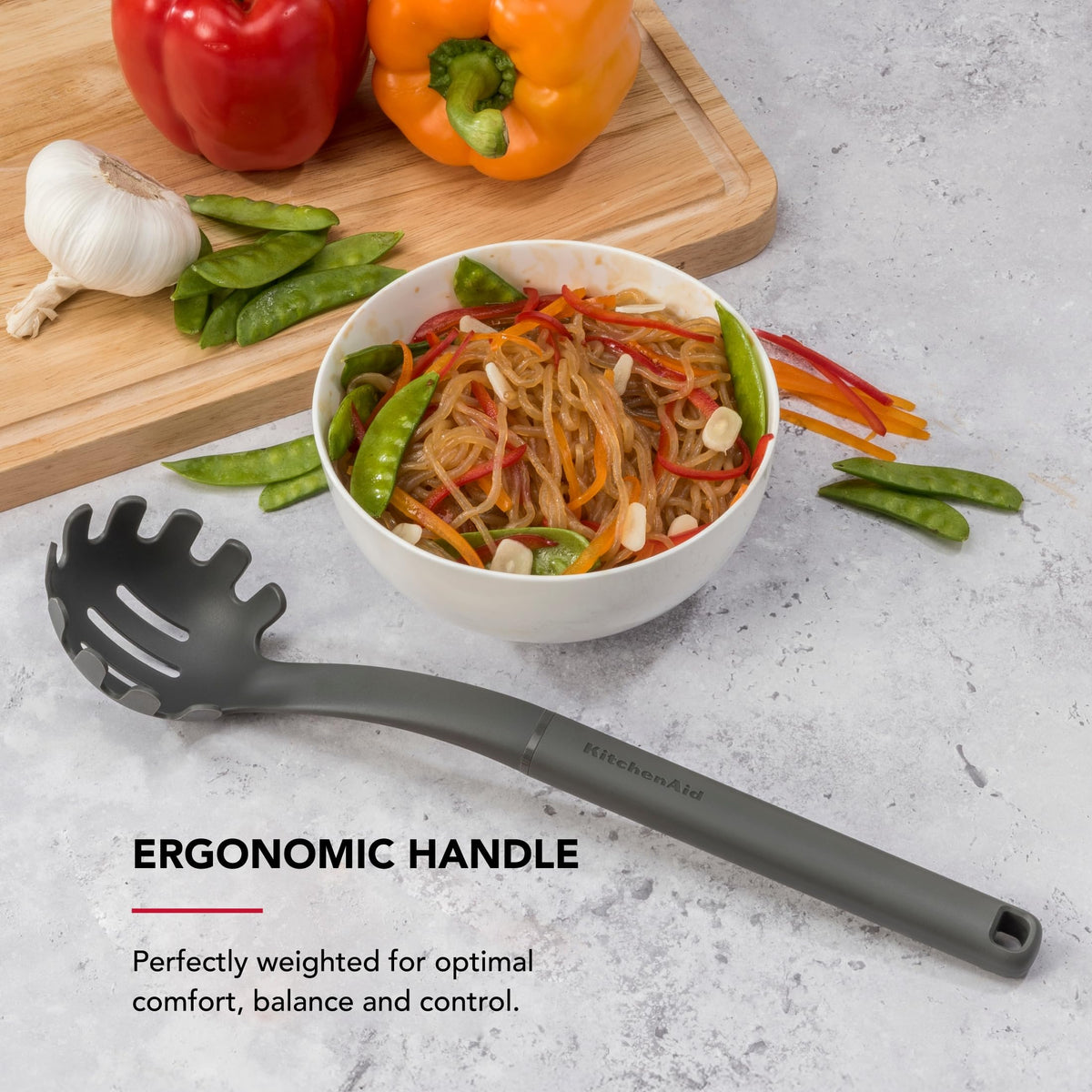 KitchenAid Charcoal Gray / 13.6 Inch / 1 Pasta Forks