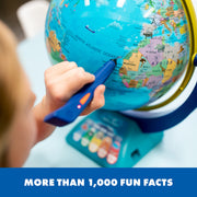 GeoSafari Talking Globe Featuring Bindi Irwin by Educational Insights – Plastic, Multicolor, Model 8888