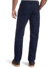 Men's Big-Tall Regular Fit Straight Leg Jean by Lee – 58W x 32L, Spandex, Pepper Prewash, Model 2100289