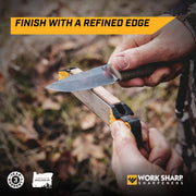 Guided Field Sharpener by WORK SHARP – One Size, Diamond and Ceramic Sharpener, Black, Model WSGFS221