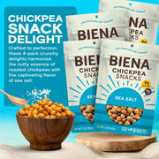 BIENA Sea Salt / 5 Ounce (Pack of 4) / brown Vegetable