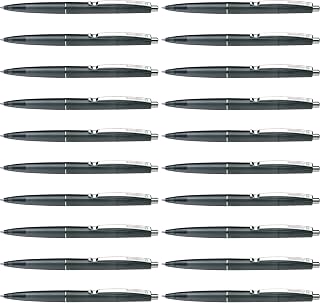 Schneider K 20 Icy Medium Ballpoint Pen, Box of 20, Black (132001)