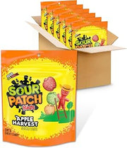 Sour Patch Kids Apple Harvest Soft & Chewy Candy, Halloween Candy, 6 - 10 oz Bags | Bulk Candy