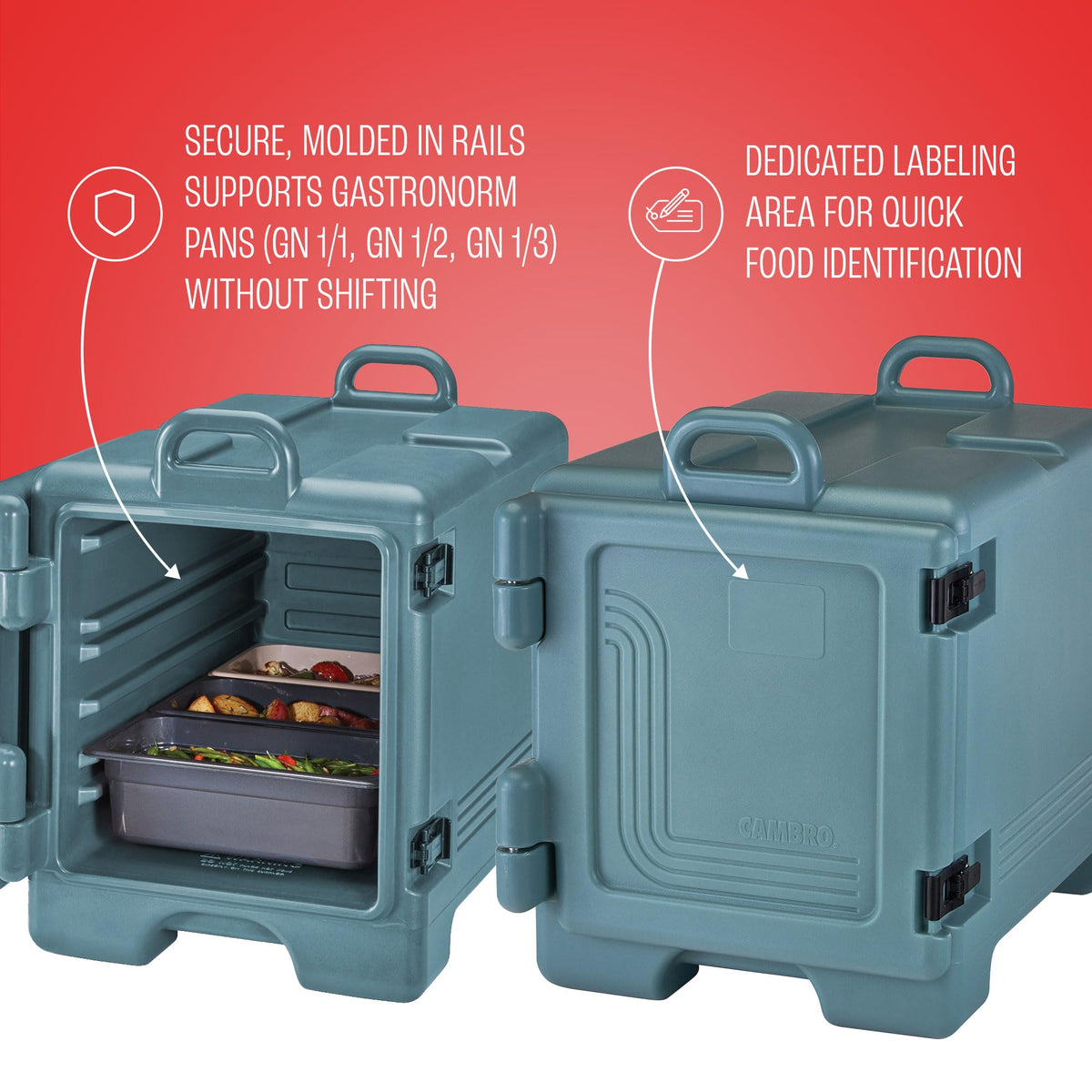 Cambro Slate Blue / UPC300 / 1 Food Warmers