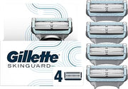 Gillette SkinGuard Men's Razor Blades, 4 Blade Refills