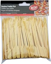 TableCraft Products BAMP45 Bamboo Paddle Pick,, 4.5" (Pack of 100)