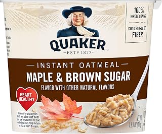 Quaker Instant Oatmeal Express, Maple Brown Sugar, 1.69 Oz