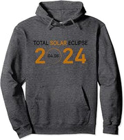 Total Solar Eclipse 2024 April 4th Spring USA Totality Pullover Hoodie