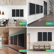 Ghent 48" x 72" / Confetti / Modern Bulletin Boards