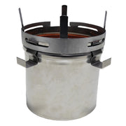 Universal 6" Horizontal Vent Kit - Category III by Mr. Heater – 6 inch fitting, Stainless Steel, Silver, Model F102861