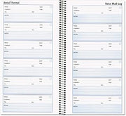 RED51113 - Rediform Voice Mail Wirebound Log Books