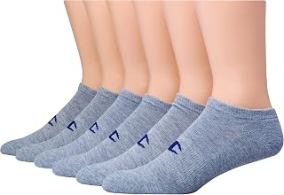 Champion Women's 6-pack Logo No Show Socks