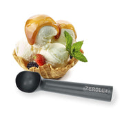 Zerolon Hardcoat Anodized Commercial Ice Cream Scoop with Unique Liquid Filled Heat Conductive Handle Easy Release Made in USA by Zeroll – 1.5-Ounce, 1.5 ounces, Model 1024-ZT