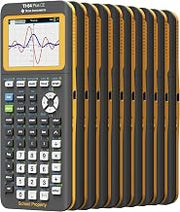 TI-84 Plus CE EZ-Spot Graphing Calculator 10 Pack Texas Instruments